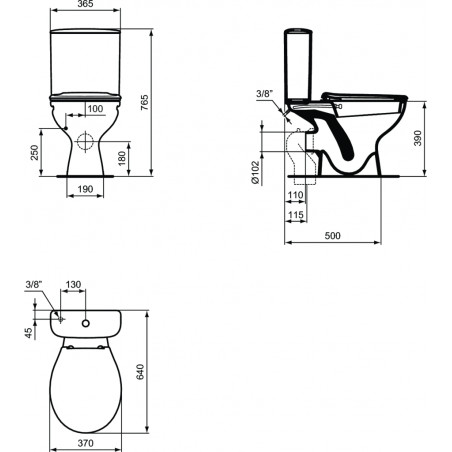WC комплект + биде