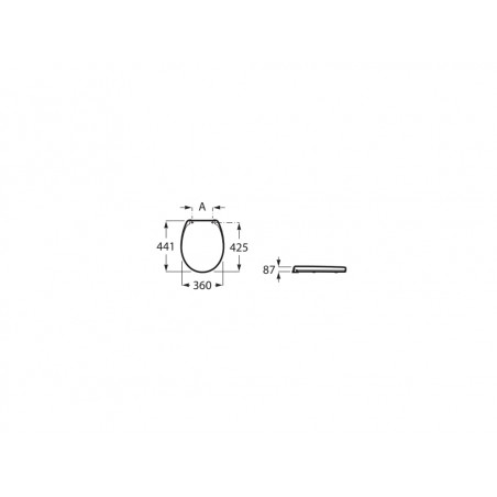 Окачена тоалетна NEXO RIMLESS + структура и бутон ACTIVE + седалка и капак