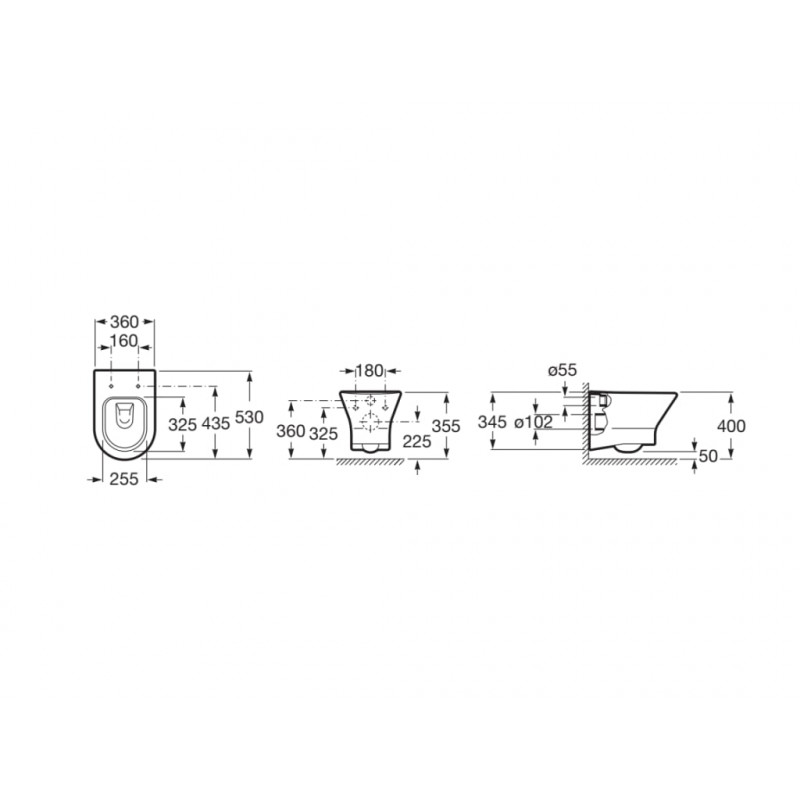Окачена тоалетна NEXO RIMLESS +...