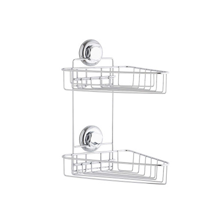 ВАКУУМ ЪГЛОВА ЕТАЖЕРКА BESTLOCK BATH 2 НИВА