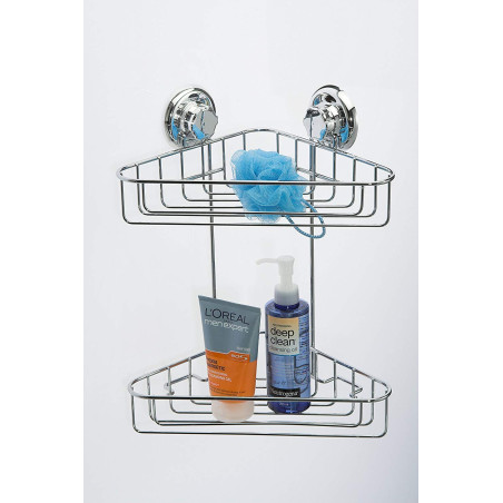 ВАКУУМ ЪГЛОВА ЕТАЖЕРКА BESTLOCK BATH 2 НИВА